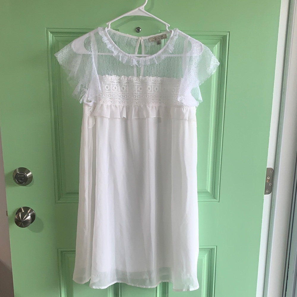 White Polagram Dress - Women’s size Small